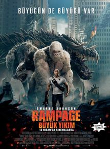 Rampage: Büyük Yıkım 2018 Türkçe Dublaj izle